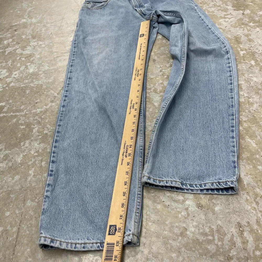 Levis Jeans Mens 34x33 Blue Pants 550 Baggy Relaxed Loose Y2K Denim Tag 36x34 C9
